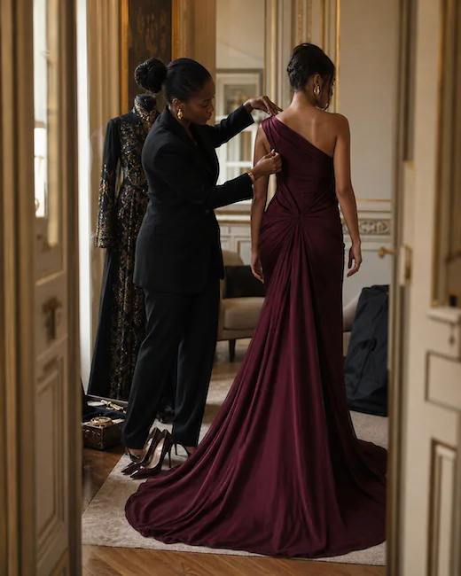 Preparare un cliente VIP per un evento a Parigi